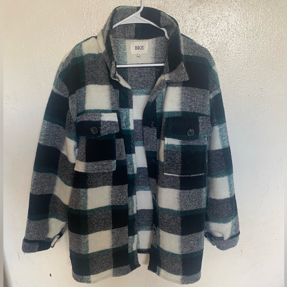 plaid shacket